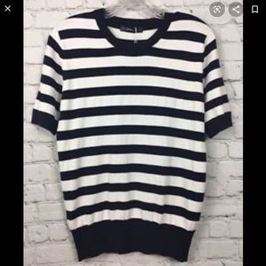 Zara light knit short sleeved top